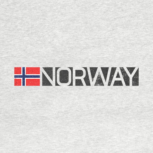 Norwegian Heritage Gift Vintage Retro by Bobtees